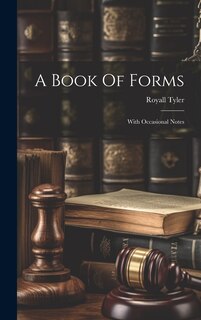 Front cover_A Book Of Forms