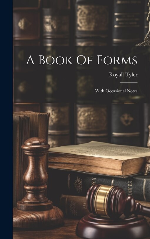 Front cover_A Book Of Forms