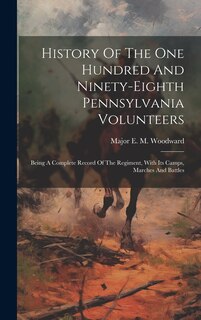 Couverture_History Of The One Hundred And Ninety-eighth Pennsylvania Volunteers