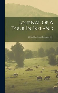 Front cover_Journal Of A Tour In Ireland