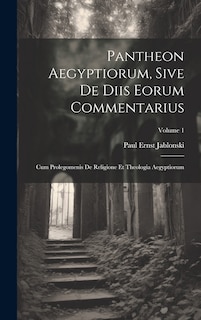 Couverture_Pantheon Aegyptiorum, Sive De Diis Eorum Commentarius