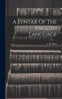 Couverture_A Syntax Of The English Language