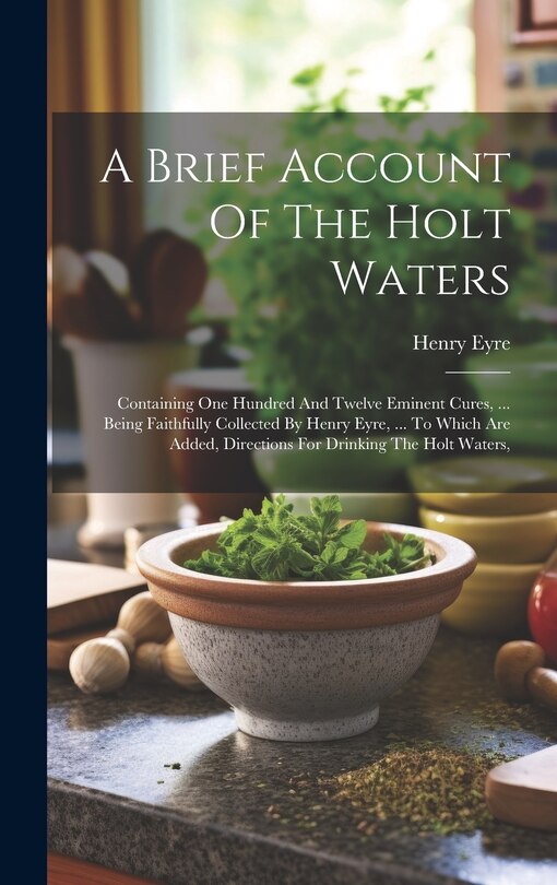 Front cover_A Brief Account Of The Holt Waters