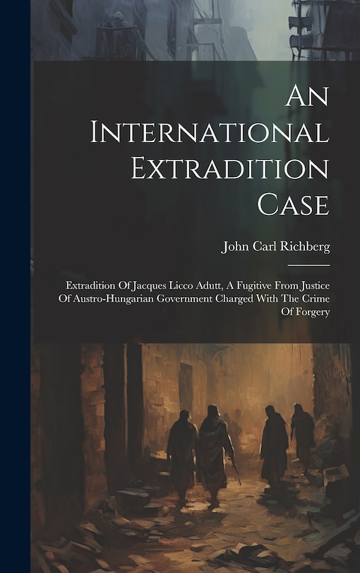 Front cover_An International Extradition Case