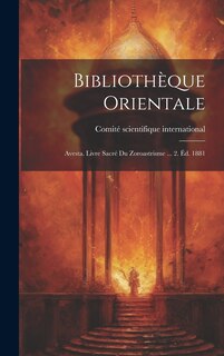 Front cover_Bibliothèque Orientale