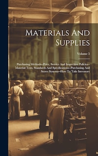 Front cover_Materials And Supplies