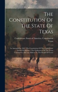 Front cover_The Constitution Of The State Of Texas