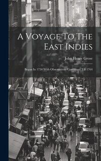 Couverture_A Voyage To The East Indies