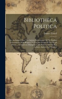 Couverture_Bibliotheca Politica