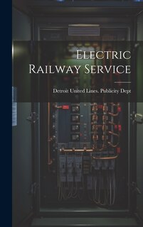 Front cover_Electric Railway Service