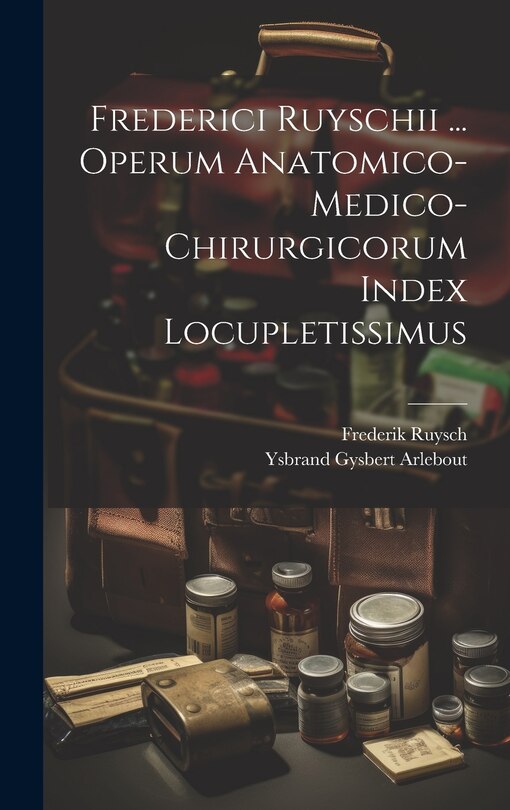 Front cover_Frederici Ruyschii ... Operum Anatomico-medico-chirurgicorum Index Locupletissimus