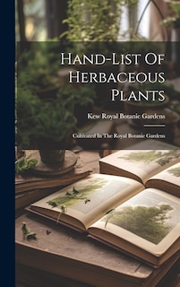 Couverture_Hand-list Of Herbaceous Plants