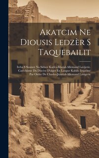 Front cover_Akatcim Ne Diousis Ledzèr S Taquebailit