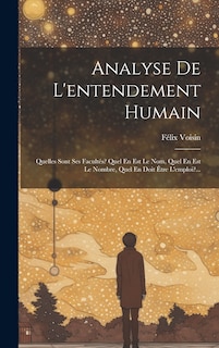 Front cover_Analyse De L'entendement Humain