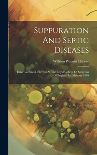 Couverture_Suppuration And Septic Diseases