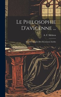 Couverture_Le Philosophie D'avicenne ...