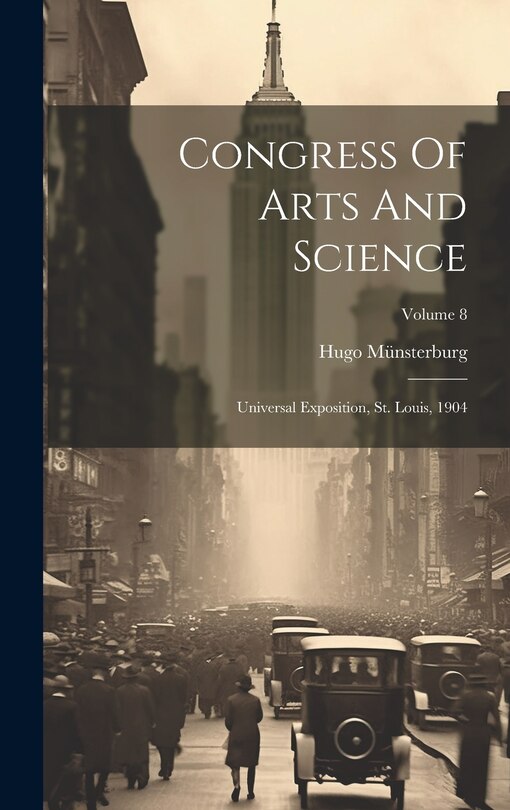 Front cover_Congress Of Arts And Science