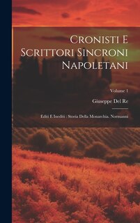 Front cover_Cronisti E Scrittori Sincroni Napoletani