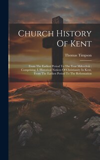 Front cover_Church History Of Kent