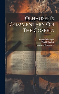 Couverture_Olhausen's Commentary On The Gospels