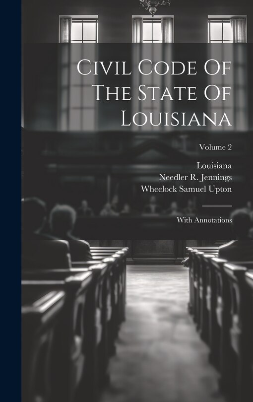 Couverture_Civil Code Of The State Of Louisiana