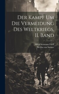 Front cover_Der Kampf um die Vermeidung des Weltkriegs, II. Band