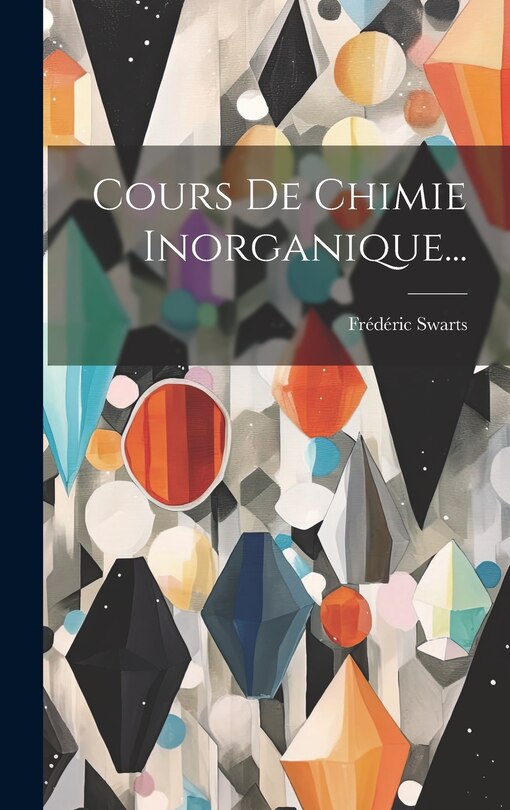 Front cover_Cours De Chimie Inorganique...