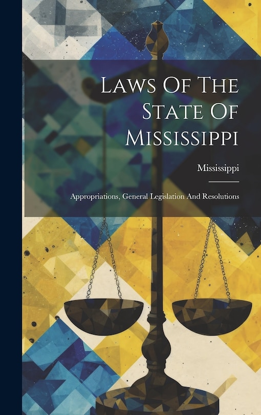 Couverture_Laws Of The State Of Mississippi