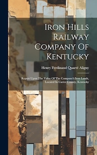 Front cover_Iron Hills Railway Company Of Kentucky