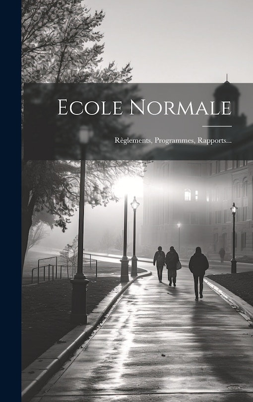 Couverture_Ecole Normale