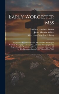 Front cover_Early Worcester Mss