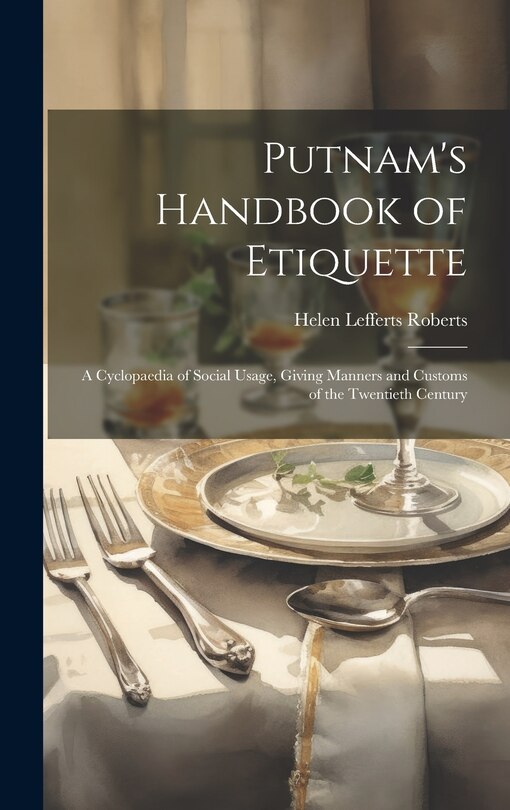 Front cover_Putnam's Handbook of Etiquette