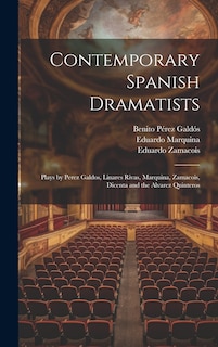 Front cover_Contemporary Spanish Dramatists