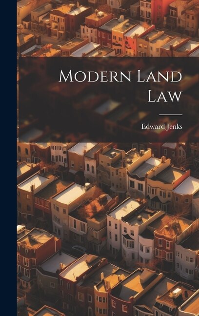 Front cover_Modern Land Law