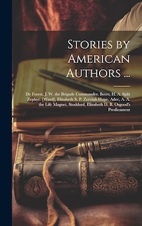 Front cover_Stories by American Authors ...