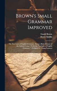 Front cover_Brown's Small Grammar Improved