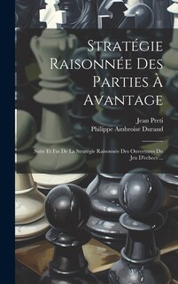 Front cover_Stratégie Raisonnée Des Parties À Avantage