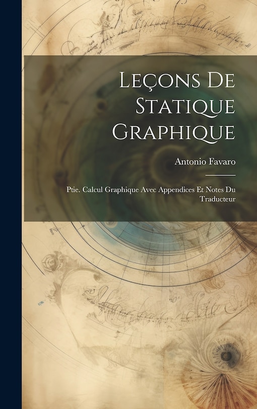 Front cover_Leçons De Statique Graphique