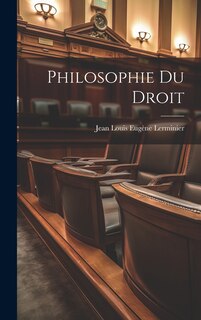 Front cover_Philosophie Du Droit