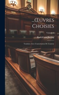 Couverture_...OEuvres Choisies