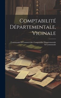 Couverture_Comptabilité Départementale, Vicinale
