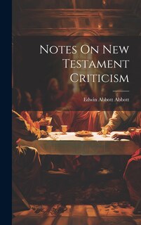 Couverture_Notes On New Testament Criticism
