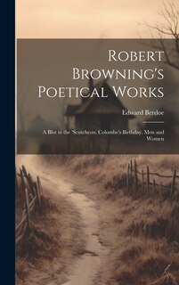 Couverture_Robert Browning's Poetical Works