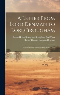 Couverture_A Letter From Lord Denman to Lord Brougham