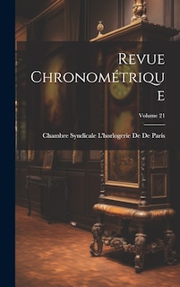 Couverture_Revue Chronométrique; Volume 21