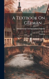 Front cover_A Textbook On German ...