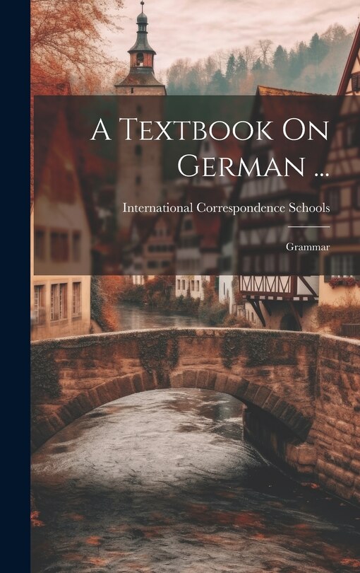 Front cover_A Textbook On German ...