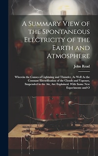 Front cover_A Summary View of the Spontaneous Electricity of the Earth and Atmosphere