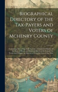 Couverture_Biographical Directory of the Tax-Payers and Voters of Mchenry County