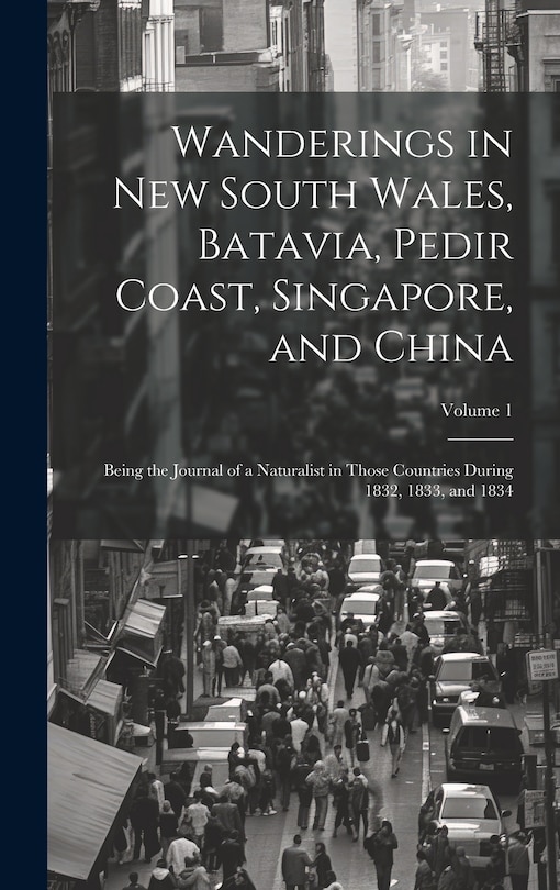 Front cover_Wanderings in New South Wales, Batavia, Pedir Coast, Singapore, and China